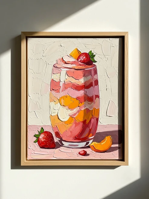 Strawberry Peach Smoothie (ABSOLUTE)